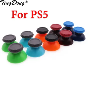 TingDong 2pcs Za Sony PS5 Gljiva Roker Kapu Kontrolor Thumbsticks Analogni Palac Štapiće komandu ručicu Kape Stisak Pokriti