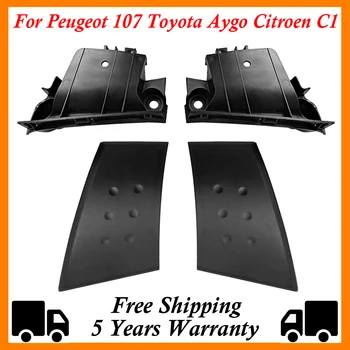 Novi Auto, Novi Crni Unutrašnje Srediti Naslovnicu Za Peugeot 107 Toyota Aygo Citroen C1 2005-2014 Vrata Vežite Ruku Pokrij Vrata Naslon Baze