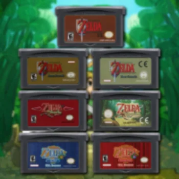 Zelda Niz od 32-malo Video Igru Metaka Konzolu memorijsku Karticu Minish Kapu Četiri Mačeve za GBA GBASP NDSL SAD EUR Verziju