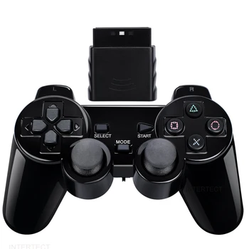 Bežični Vibrira Gamepad za Sony ps2 Igara Kontrolor za Playstation 2 komandu ručicu za PC Joypad USB Igru Controle