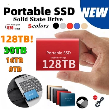 2023 Prenosni Disko Duru Externo USB 3.1 Tip-C M. 2 SSD Vanjski Hard Disk 500GB 1TB 2TB usb 8TB Hard Diskovima za Laptopa