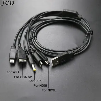 JCD 5 u 1 USB Naplaćivati Kabl za Novi 3DS XL NDS Lite NDSI LL WII U Punjač Vrpcu Žicu Za GBA SP/ PSP 1000/ 2000 Kabl