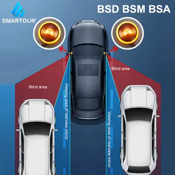 SMARTOUR BSM BSA 24Ghz Mm Talas-Radar Slijepa Monitor Vozi Sigurnost Lane Promijeniti Pomoći Pomoćnik NPR Vozi Sigurnosti