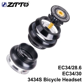 ZTTO MTB Put Bicikl Volana Threadless Slušalice 34mm EC34 CNC 1-1/8 28.6 Pravo Cijev Viljušku 34 Threadless Slušalice 3434S