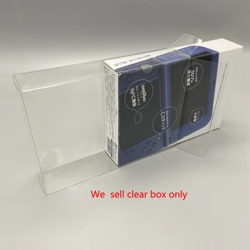 Jasno transparentni pokriti NEW3DSXL ĆE NAS/JP verzija konzole skladište prikaži kutiju Slučaj plastične LJUBIMCA Zaštitnika