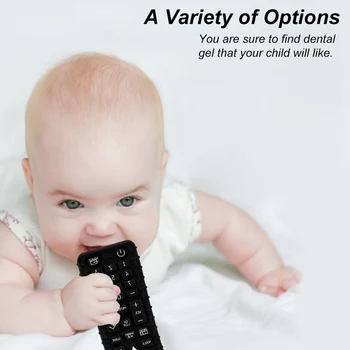Iznerviran Žvakanje BPA Besplatno Daljinski Stanju Cucla Mekan Bebu Iznerviran Artefakt Crni za Zubnu Briga za Novorođenče
