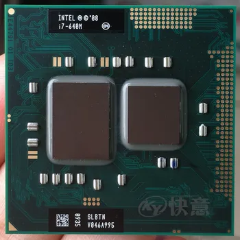 Informacije Jezgro I7-640M Procesor i7 640M notes Laptop CPU DESETINE 988 cpu