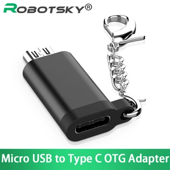 USB Tip C Žena Mikro USB Muškarac Pretvarač Tip-C OTG Naplaćivati Podatke Prevod i Adapter za Samsung Xiaomi