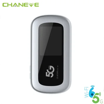 CHANEVE 5G MiFi Mobilni WiFi Žarišta Modem Srednje Brzine CAT18 LTE 4G Prenosni 11ax Bežični Ruter Sa Sim Kartice Slot