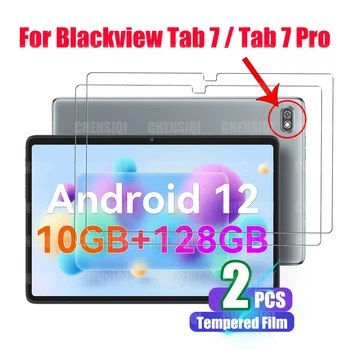 2 Komada Ekran Zaštitnik za Blackview Račun 7/ Kartice 7 Pro Debelo Staklo Film za Blackview Račun 7 WiFi (10.1 Cm)