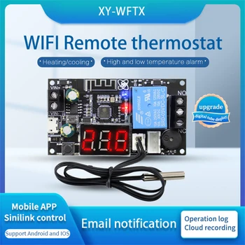WIFI Daljinski Termostat Srednjoj Preciznost Temperatura Kontrolor Modul Hlađenja i Grijanje APLIKACIJU Temperatura Kolekciju XY-WFT1 WFTX