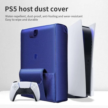 Prašine Pokriti Kožu Oklop Zaštitnik Slučaj za PS5 Konzole Vodootporne Dustproof Pere Zamjena Tanjir Za 5 PlayStation