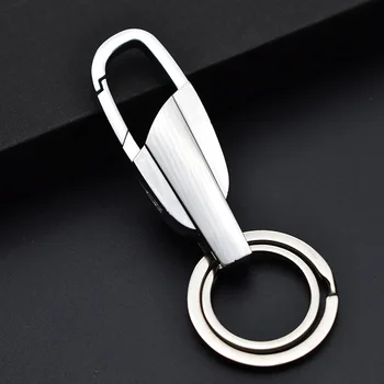 Srebrne Boje Jastoga Kopča Klipove Privjesak za ključeve Podijeliti Ključ Prsten Nalazi Clasps DIY Keychains