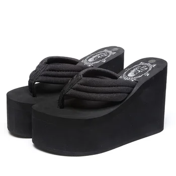 Comemore Super Štikle Klinova papucama Žena je Platforma Greška na Cipele 2023 Trend Peta Sandale 41 Ljeto Žene Chunky Sandale