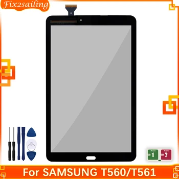9.6 cm Novo Za Samsung Galaksiji Račun E SM-T560 T560 T561 Zamjena Dodirni Ekran Prikaži Digitizer Ekran Vanjski Čašu+Alat