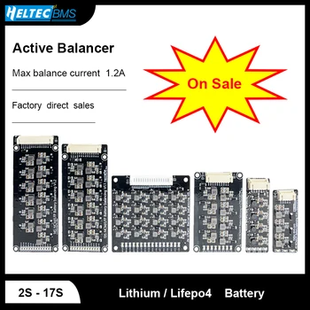 Veliko 1.2 Ravnotežu Li-ion Lifepo4 Baterija Aktivna Još Balancer Prenos Energije BMS 3 4 6S 8S 10 13S 14 16 17S