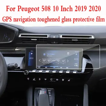 Debelo staklo zaštitne film Anti-ogrebotina Film Za Peugeot 508 10 Cm 2019 2020 gps navigaciju