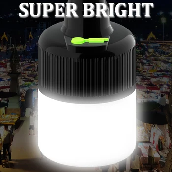 DOVEO Lampu Žarulje Otvorenom na Kampovanje Svjetlo Visi Svjetla Vodootporne Šator Svjetlo USB Puni Lampu Noć Hitne Sijalicu