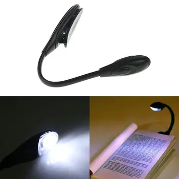 Knjiga Svjetlo USB Puni Fleksibilan je DOVELO Klip Čitanje Svetlo 3 Svjetlost Nacina Sto Lampu Stolu Kreveta Lampu