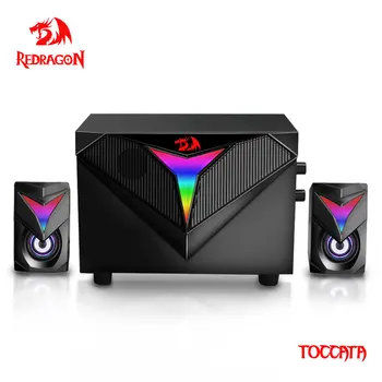 REDRAGON GS700 Toccata igara govornika pomoćna 3.5 mm stereo okružuju muziku RGB 2.1 teško bass zvuk, bar za kompjuter PC zvučnici