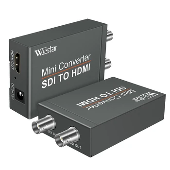 Wiistar HD 3G Video Mini Pretvarač SDI da HDMI SDI Adapter Pretvarač sa Audio Auto Format Otkrivanje Za Kameru SA DC-dine KEJBL