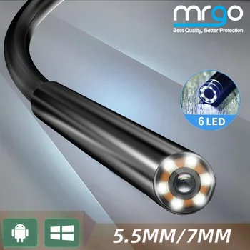 Endoskop Kameru 7MM 5MM Fleksibilan Kablovsku Tip C Industrijske Endoskop Kameru Mini Endoskopski Mobilni Android USB za Automobile Endoskop