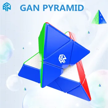 GAN Pyraminx Magnetno Magiju Brzinu Kocku GAN Piramida Poboljšana Uv Profesionalni Fidget Igračke Cubo Magico Slagalice