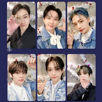 8PCS/Set Kpop LUTALICA DJECA Novi Album Bajka LOMO Karte Han Hyunjin Photocards Razglednicu Sliku Karte za Fanove Kolekciju Kartice