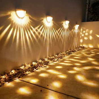 DOVEO Sunčeve Svetlosti Vanjski Zid Lampe Energije Vrt Lampe Vodootporne Solarne Ogradu Lampu Božićni Ukras Uređivati Svetlo