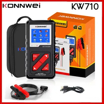 KONNWEI KW710 Auto Baterija Tester 6V/12V/24V 100-2000CCA Baterija Teret Tester Naplaćivati Dijagnostičkih Alata/KW208/KW510/KW310/KW850