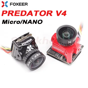 Foxeer Predator V4 Micro4 NANO 1.7 mm 1000TVL DRUGAR/NTSC 4:3/16:9 DC 4.5-20V Soldaring BLOK Super WDR FPV Kameru Za Trke Drona