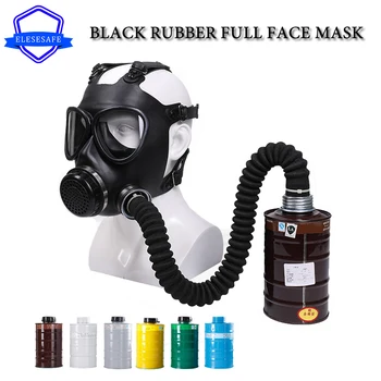 Crni Pun Masku Kemikalija Respirator Prirodni Gumena Maska Za Sliku Pesticida Prskati Varenje Radi Sigurnosti