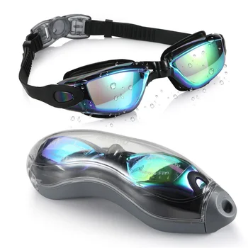 Profesionalni Plivanje Naočale Muškarci, Žene, Otporan na vodu Protiv Magla UV Zaštitu Bazen za Plivanje Naočale za Odrasle Vode Naočale Prilagodljiva