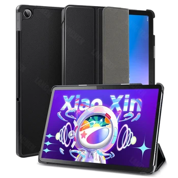 Za Lenovo Xiaoxin Blok 2022 10.6 cm TB128FU Tableta Slučaj Tri Slaganje Stajati Magnetno Flip, ustanite za Xiaoxin P12 M10 Plus 3 Gen