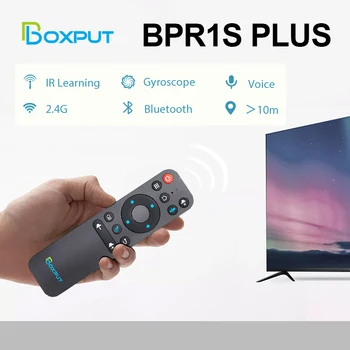 BPR1 BPR1S Plus 2.4 G Bežični USB Prijemnik TV-u Kutiju Daljinski MOĆI 5.0 Bežični Zrak Miš za Android pametan TV-u Kutiju i PC/TV