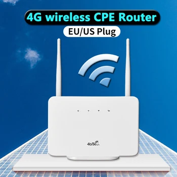 4G Bežični Ruter LTE CPE Ruter Modem 300Mbps 4G Ruter Vanjski Antenu sa Sim Kartice Slot EU/NAS Aparata za unutrašnje Putovanje Posao