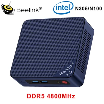 Beelink EQ12 Pro Mini PC 12 Gen Informacije Jezgro i3 N305 Prozore 11 N100 DDR5 16GB 500GB BT5.2 Wifi6 Dvojno 2.5 Gbps LAN Igru Kompjuter