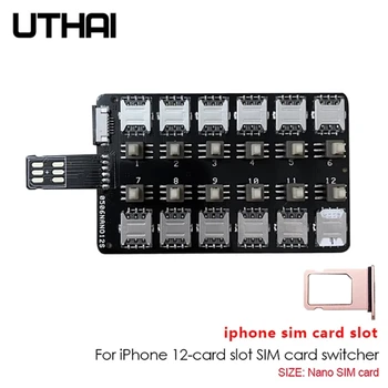 Kartica Slot SIM Karticu Adapter Karticu Čitač (Za iPhone 5/6/7/8/X/X) Mini-JA sam Nano Sim Karticu Multi-Karticu Čitač Veliki Kapacitet