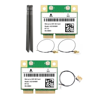 5374M WiFi 6E Adapter mini PCI-E BT5.2 Tri-Bend AX210HMW Bežični Karticu