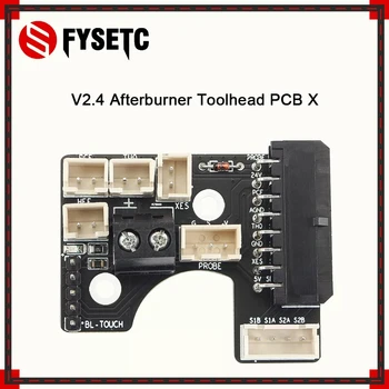 FYSETC Voron 0.1/2.4 Afterburner Toolhead PCB Odbor Vijeće Extruder Hotend Adapter Tanjir Odbor Matičnu ploču Kontrolu Odbor 3D Otisak