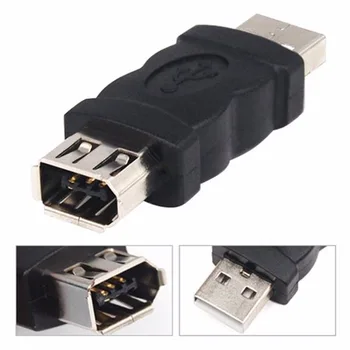 USB 2.0 Muškarac da Firewire IEEE 1394 6P Žena Adapter Pretvarač Veza F/M