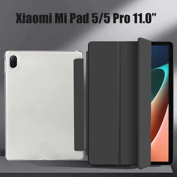Tableta Slučaj Za Xiaomi MiPad 5 Pro / Pad5 Pametan Slučaju MI BLOK 5 Ultra-tanki tableta kože Tri puta Oklop Pokriti MiPad 5 5Pro