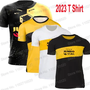 2023 Maillot Camisa Fietskleding Jumbo Visma Najviše opušteno Tehničke t majice svjetsku Turneju Pro Tim odjeću fin majicu