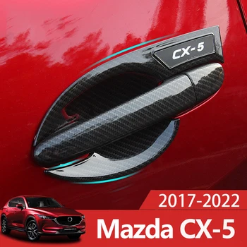 Auto Vanjski Vanjski kvake Zdjelu Uhvatiti Pokriti Zaštitu Trim Naljepnicu Za Mazda CX-5 CX5 CX 5 KIDE 2017 2018 2019 2020 2021 2022
