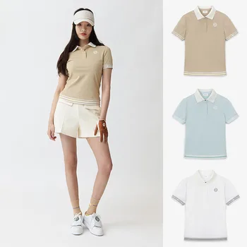 Golf T Majice Žena je Kratki Rukav Ljeto Polo Mode Golf Vrhu Multi Boja korejski Golf Odjeće
