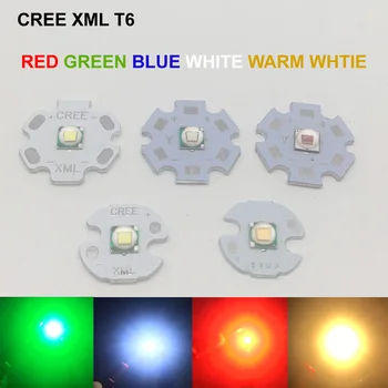 1PCS KRI XML XML T6 DOVEO U2 10W Hladno Bijele Toplo Bijelo Plavo Crveni Zelene UV DOVEO Emiter Diodu sa 12mm 14mm 16mm 20 PCB za 