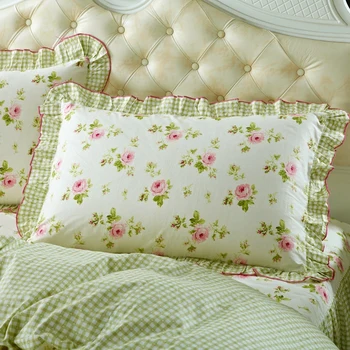 2 komada pamuka odštampao jastučnicu Zezne vrt jastuk pokriti krevet jastuk peškir Rustična dobby jastuk varka jastučnice