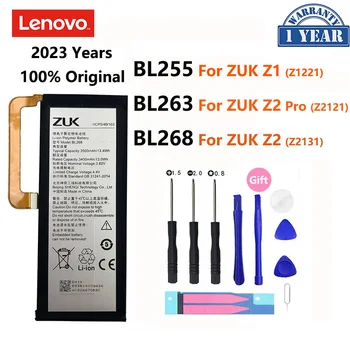 100% Originalni BL255 BL263 BL268 Baterija Za Lenovo ZUK Z1 Z2 Pro Z2Pro Mobilni Telefon Zamjena Baterije Bateria + Besplatno Alat
