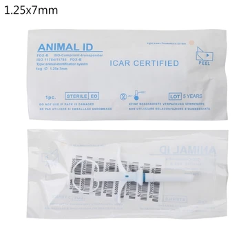 1 Pack Ljubimca Životinja Čips Implant Životinja Mikročip ISO11784/785 FDX-B Čips