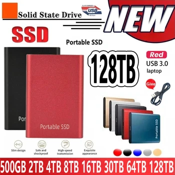 Brzi Prenosni 500GB 1TB 2TB SSD Vanjski Hard Disk Masa Skladište USB 3.0 Originalni Interfejs za Kompjuter Notes Laptopa